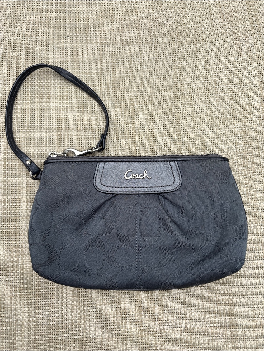 Coach Ashley Signature Wristlet
